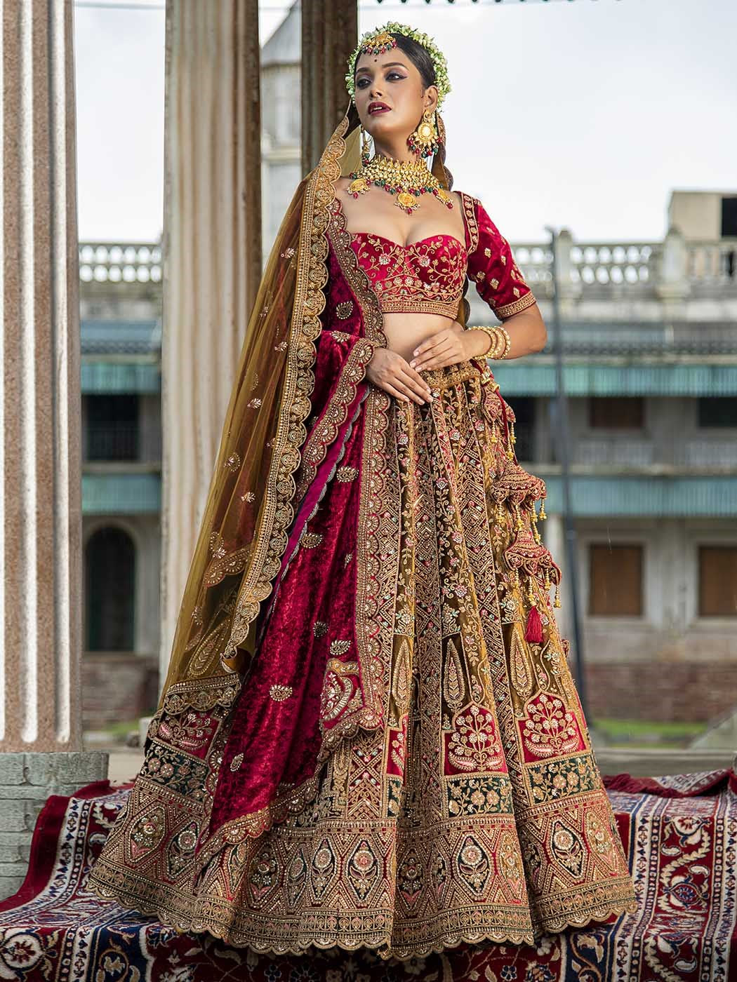 KEDAR VILLA Heavy Design Quality for women party wear lehenga choli for  wedding function for women